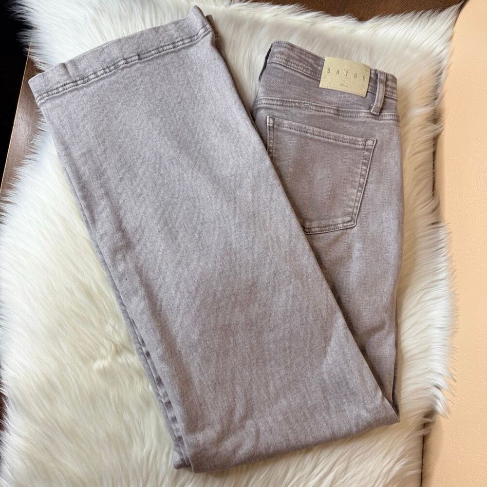The Maisie from Saige High-Rise Tummy Control Straight Leg Denim 11/30